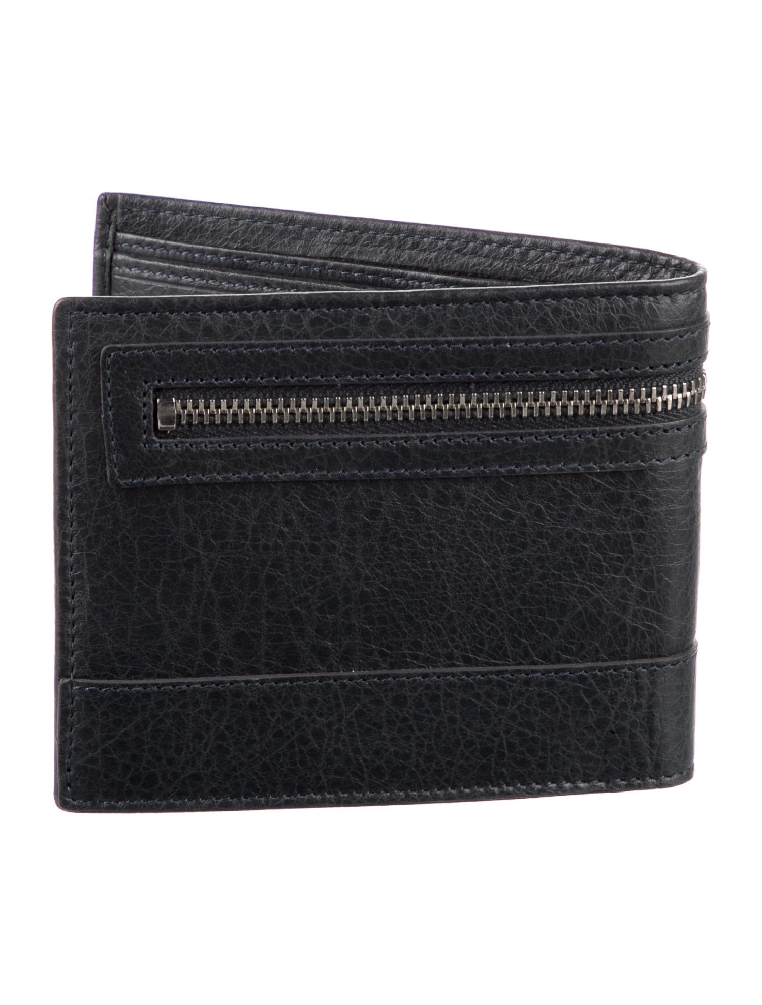 balenciaga blue wallet