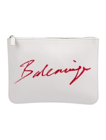 Balenciaga Clutches Logo Clutch