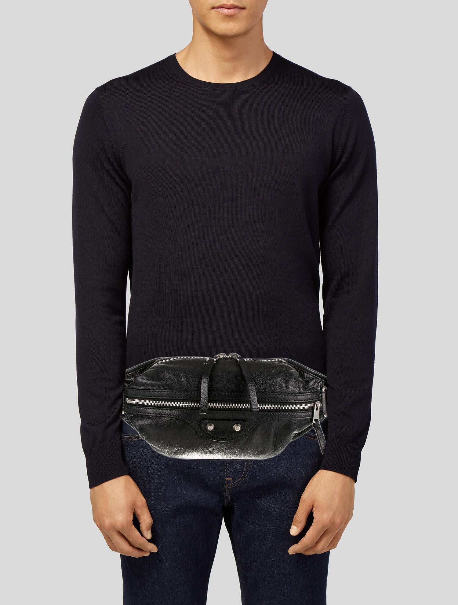 Balenciaga Classic Neo Lift Hip Bag - Black Waist Bags, Bags