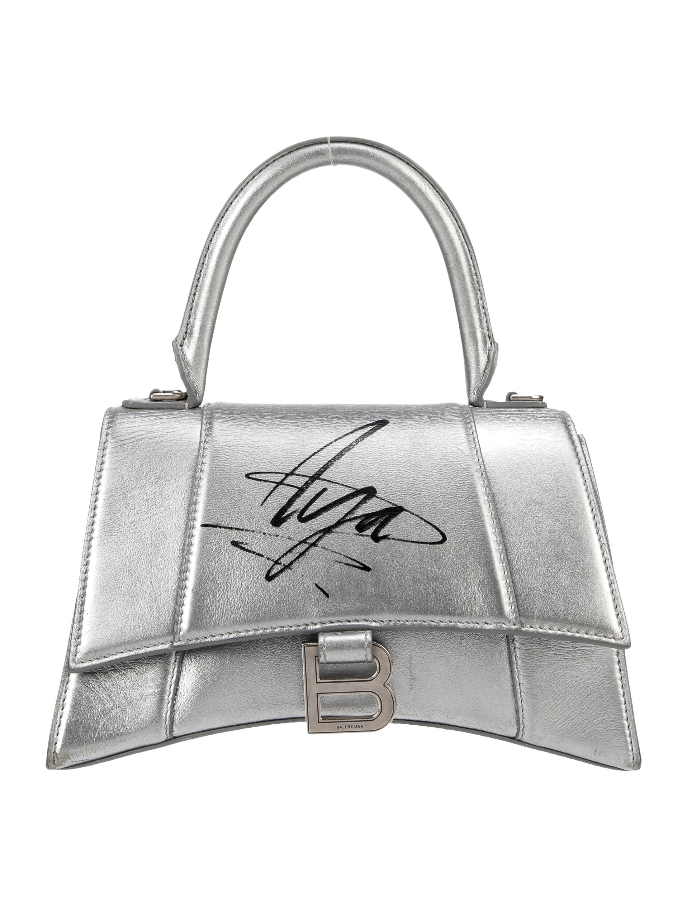 Balenciaga x Aya Nakamura 2022 Hourglass Small Handle Bag