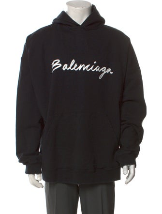 Balenciaga 2022 Graphic Print Hoodie