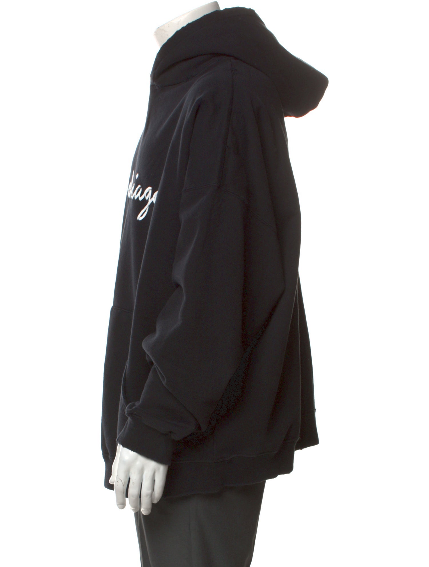 Balenciaga 2022 Graphic Print Hoodie