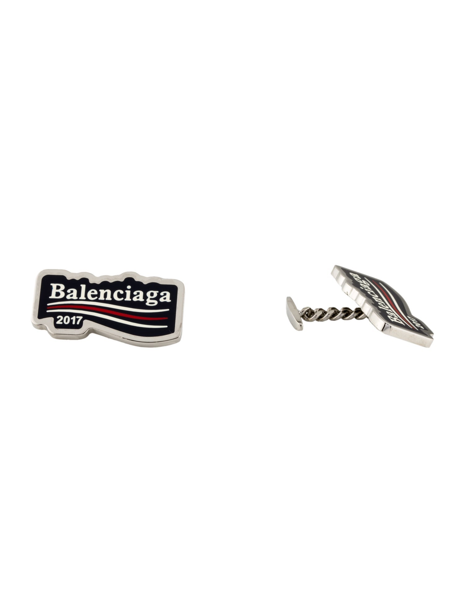 Balenciaga 2017 Flag Cufflinks