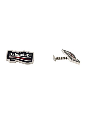 Balenciaga 2017 Flag Cufflinks