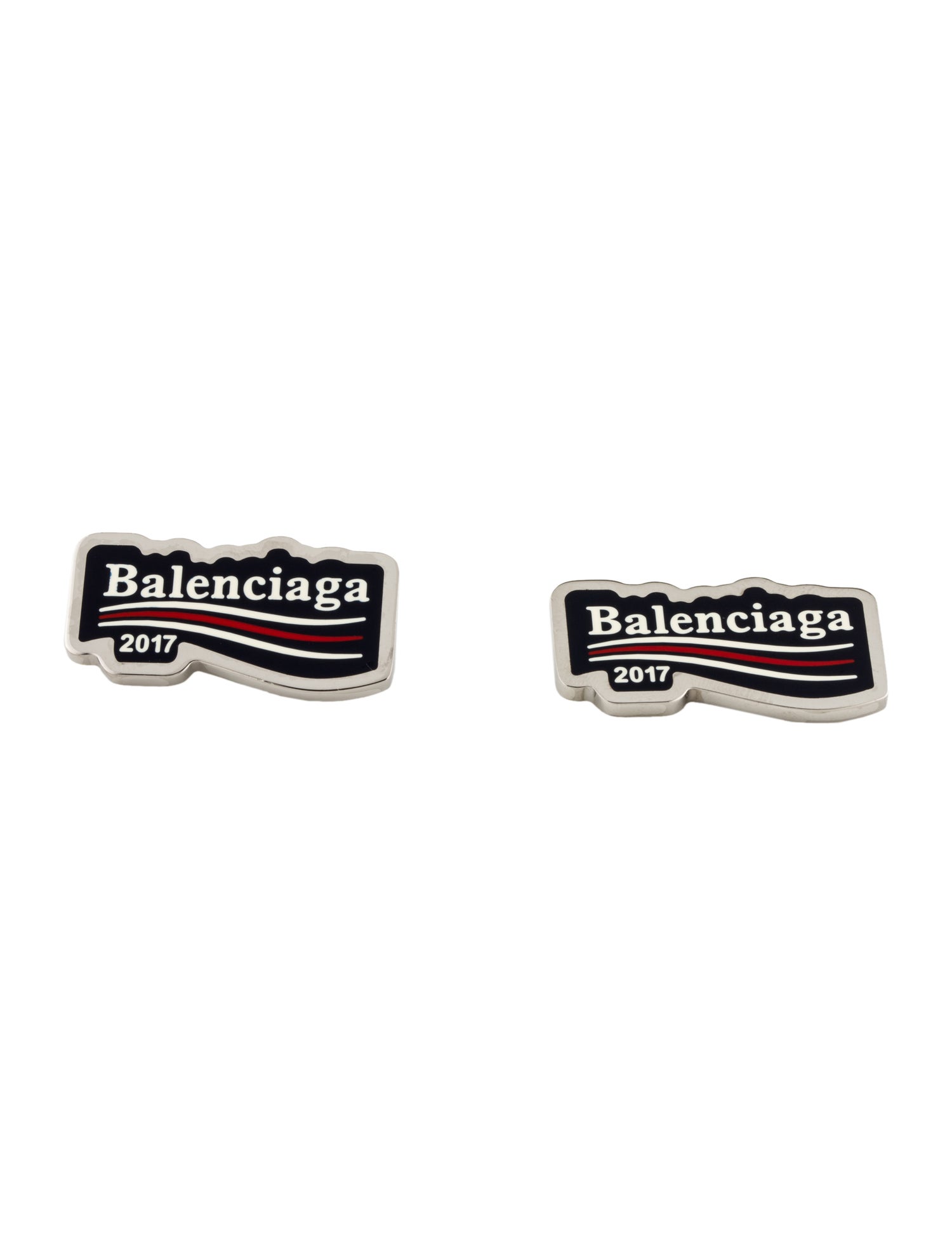 Balenciaga 2017 Flag Cufflinks