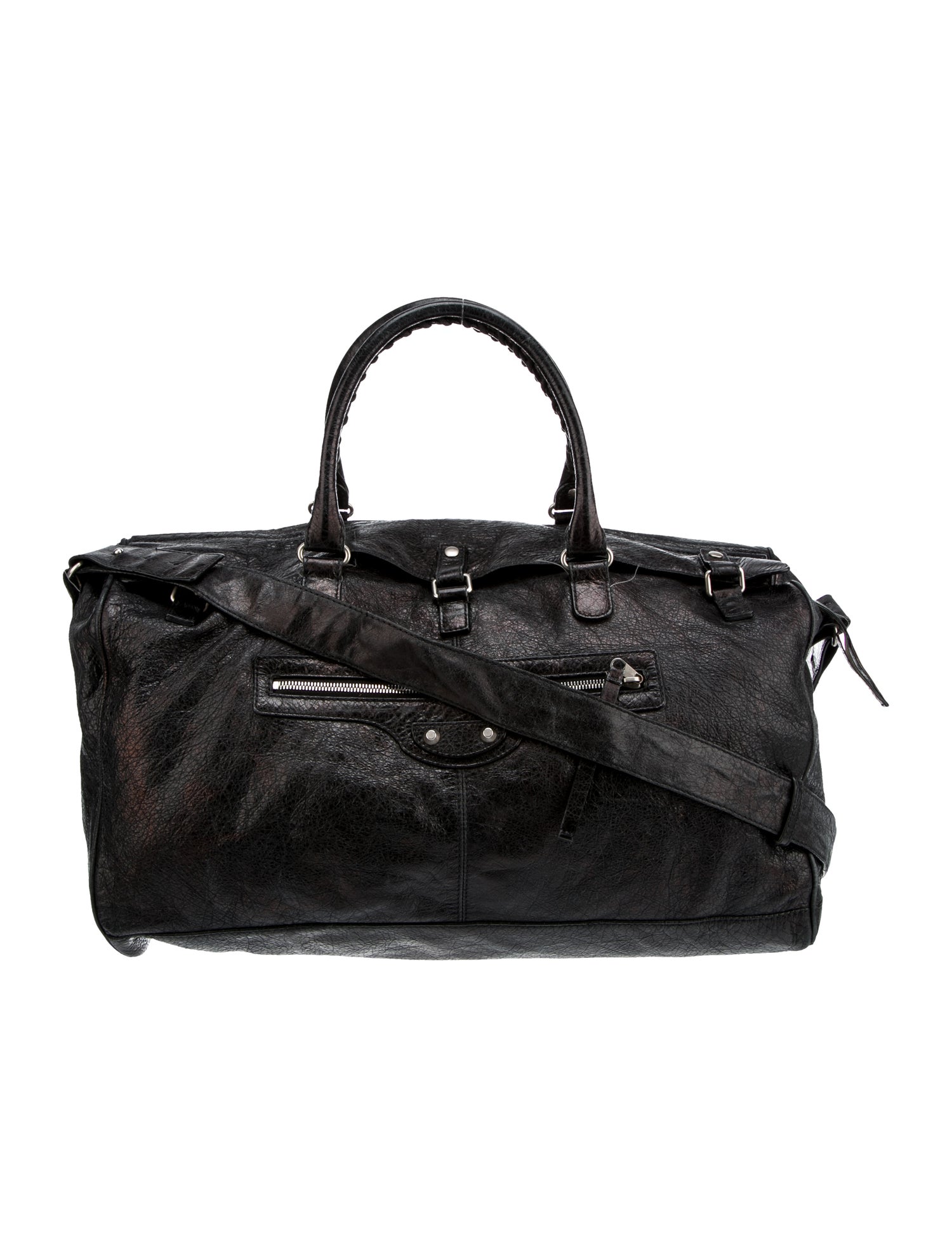 BALENCIAGAバッグ Balenciaga Motocross Classic Traveler S Leather Backpack (SHG-26426)