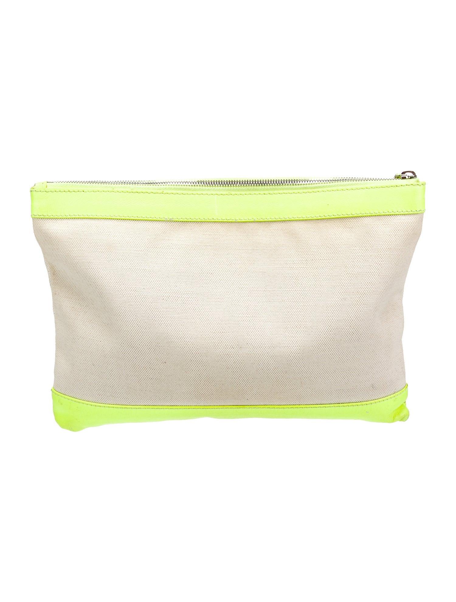 Balenciaga Navy Clip L Clutch