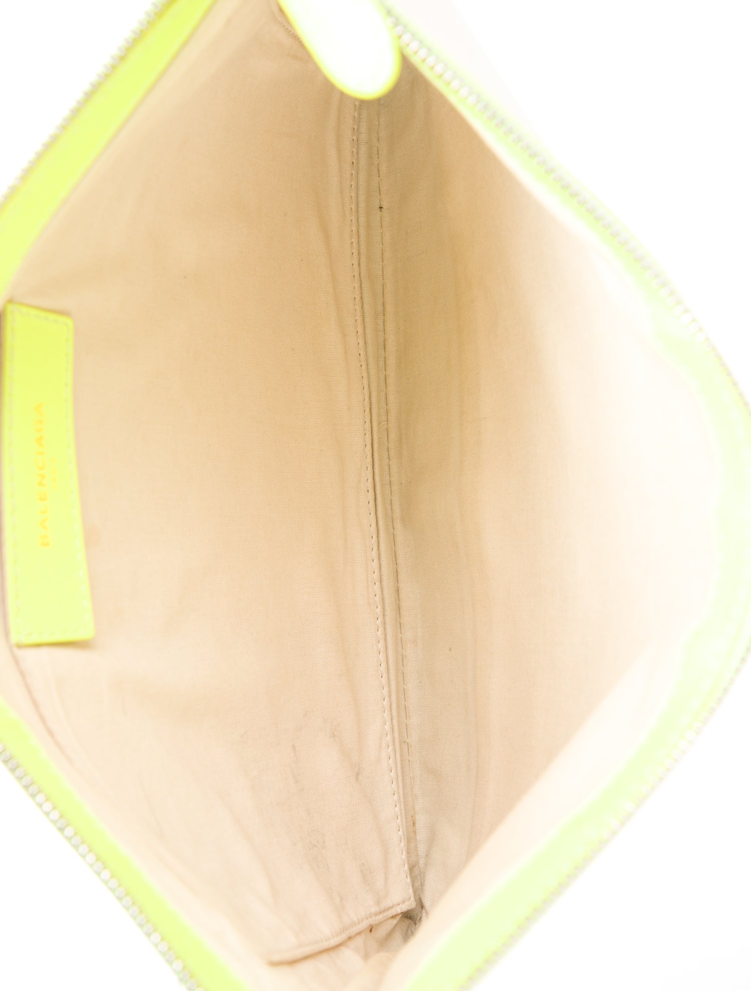 Balenciaga Navy Clip L Clutch