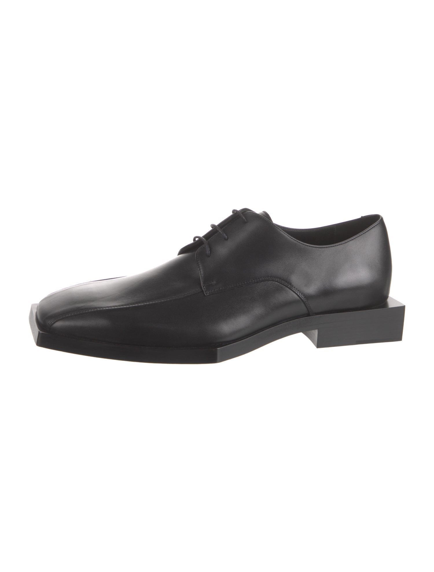 Balenciaga Bloc Rim Derby Shoes - Black Oxfords, Shoes - BAL267290