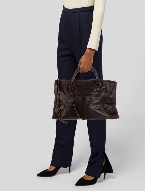 Balenciaga Motocross Classic Work Bag