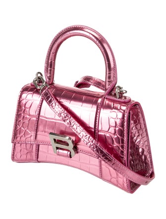 Balenciaga 2022 Hourglass XS Handle Bag