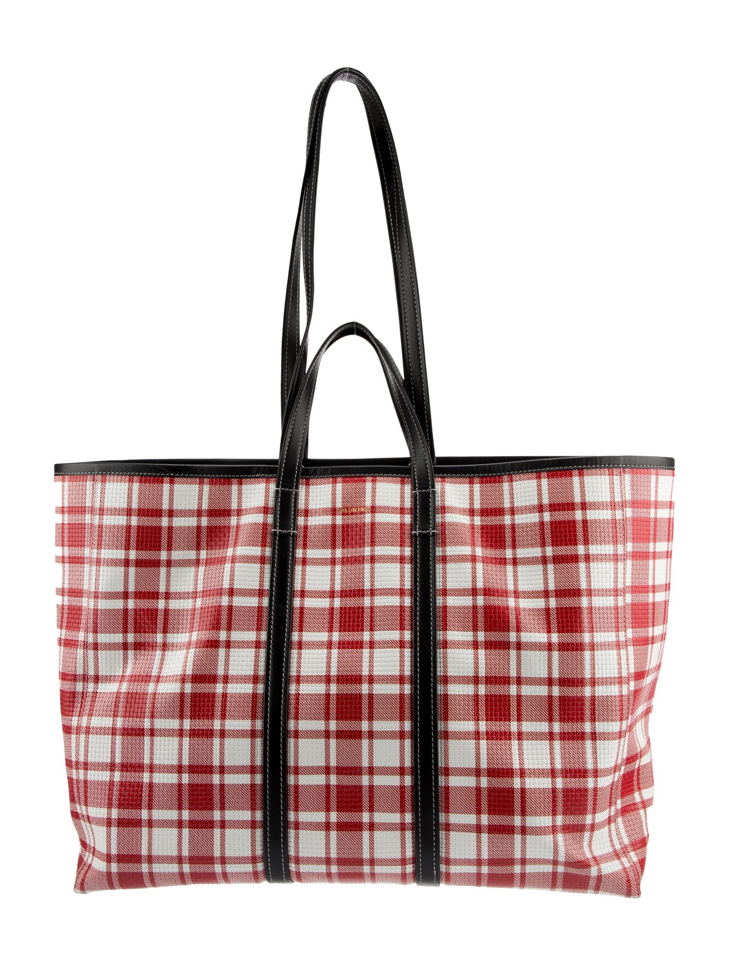 Balenciaga Barbes Large East-West Tote - Red Totes, Handbags