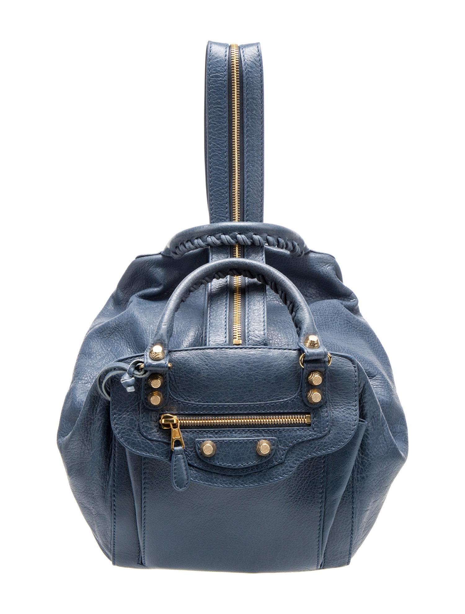 Balenciaga Motocross Giant 12 Traveler Backpack - Blue Backpacks