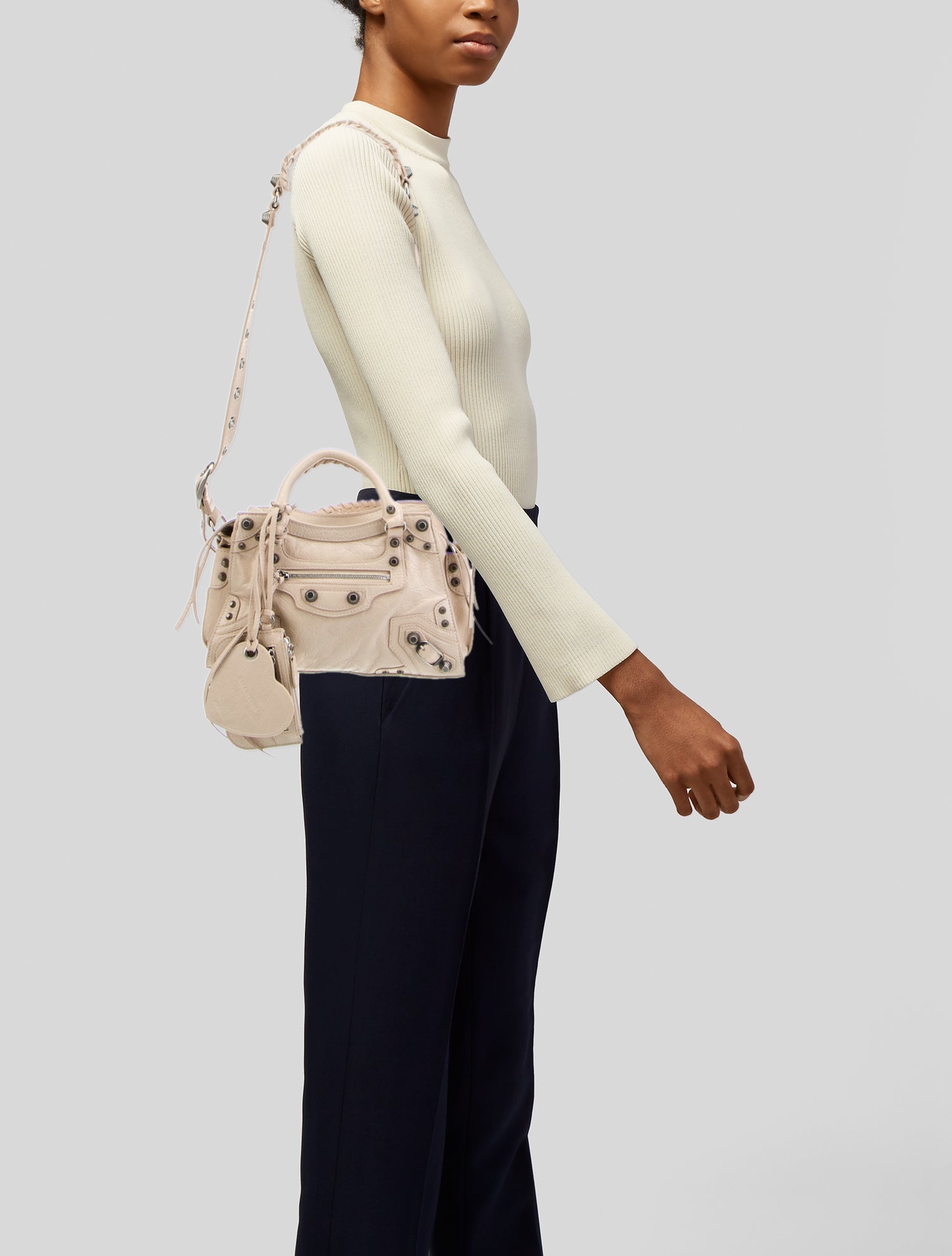 Balenciaga 2023 Neo Cagole XS - Neutrals Shoulder Bags