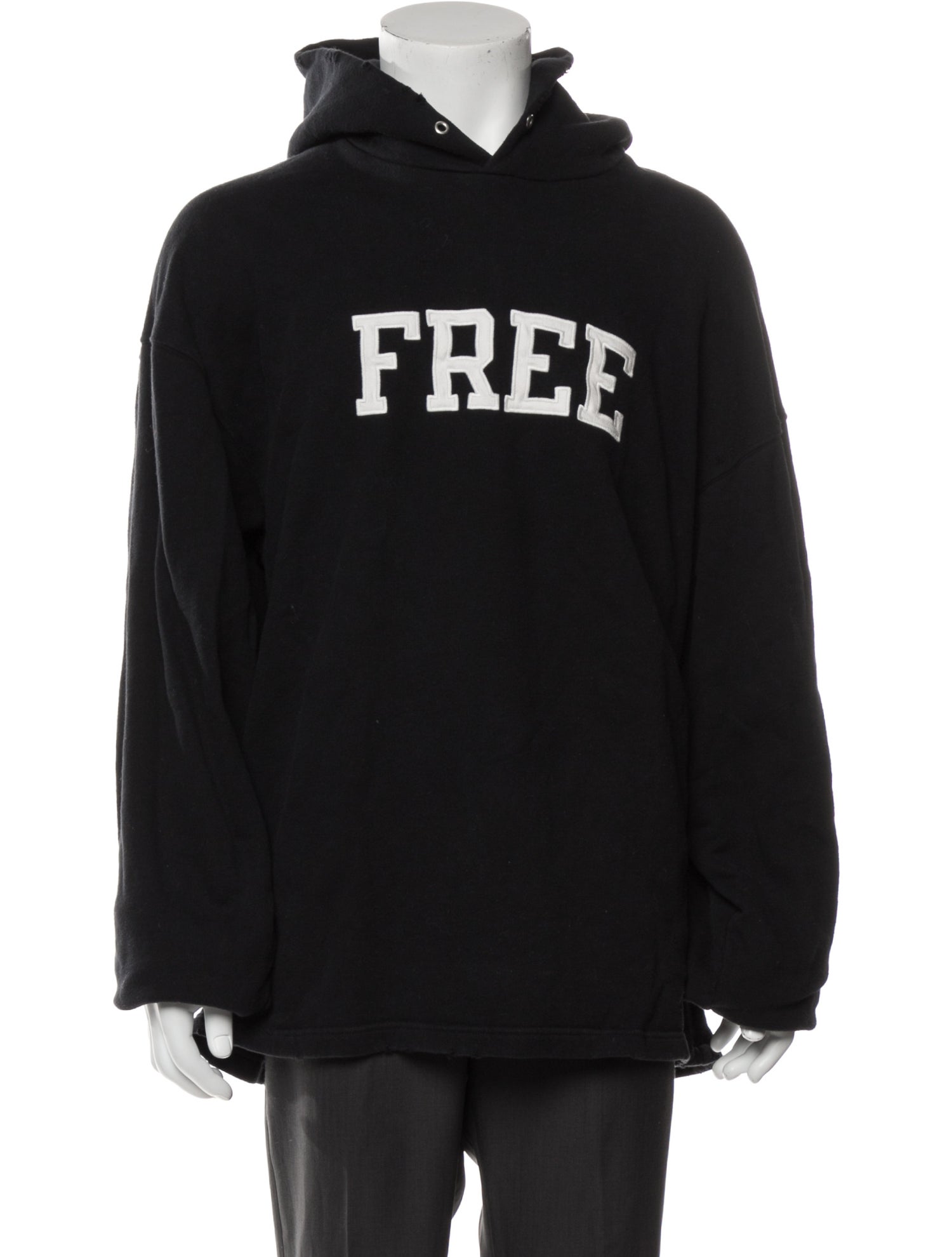 Balenciaga 2021 Graphic Print Hoodie