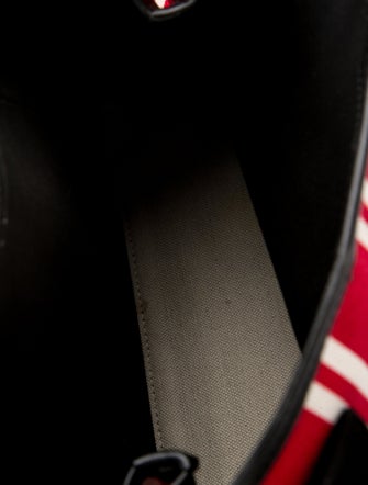 Balenciaga Striped Navy Small Cabas