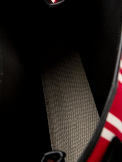 Balenciaga Striped Navy Small Cabas