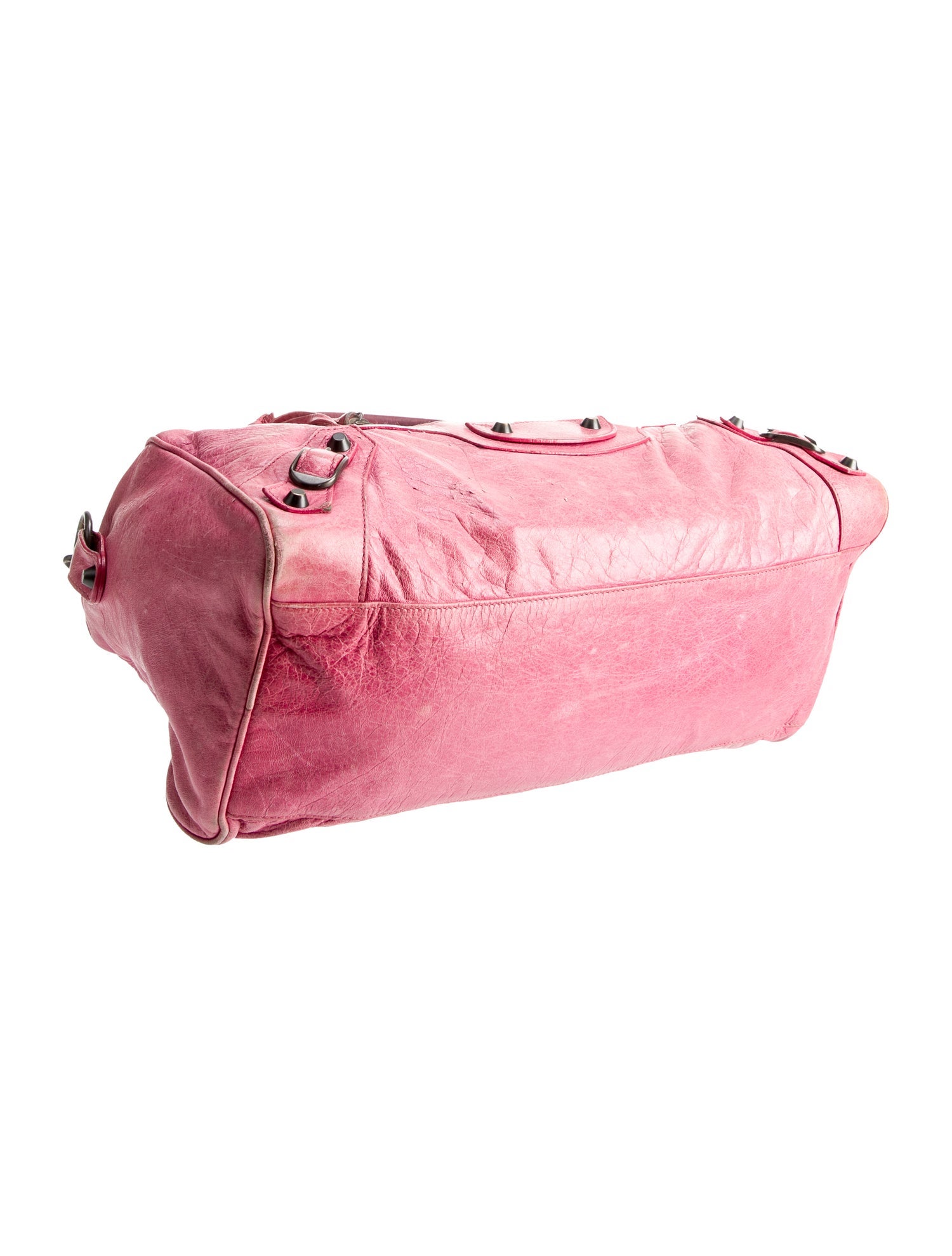 Balenciaga Motocross Classic Twiggy Bag - Pink Handle Bags