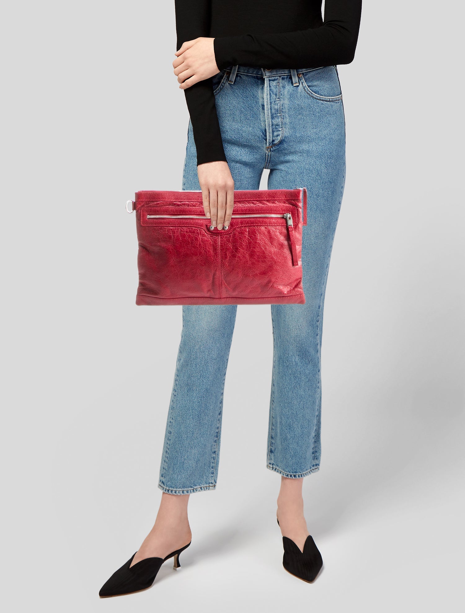 Balenciaga Motocross Classic Pouch
