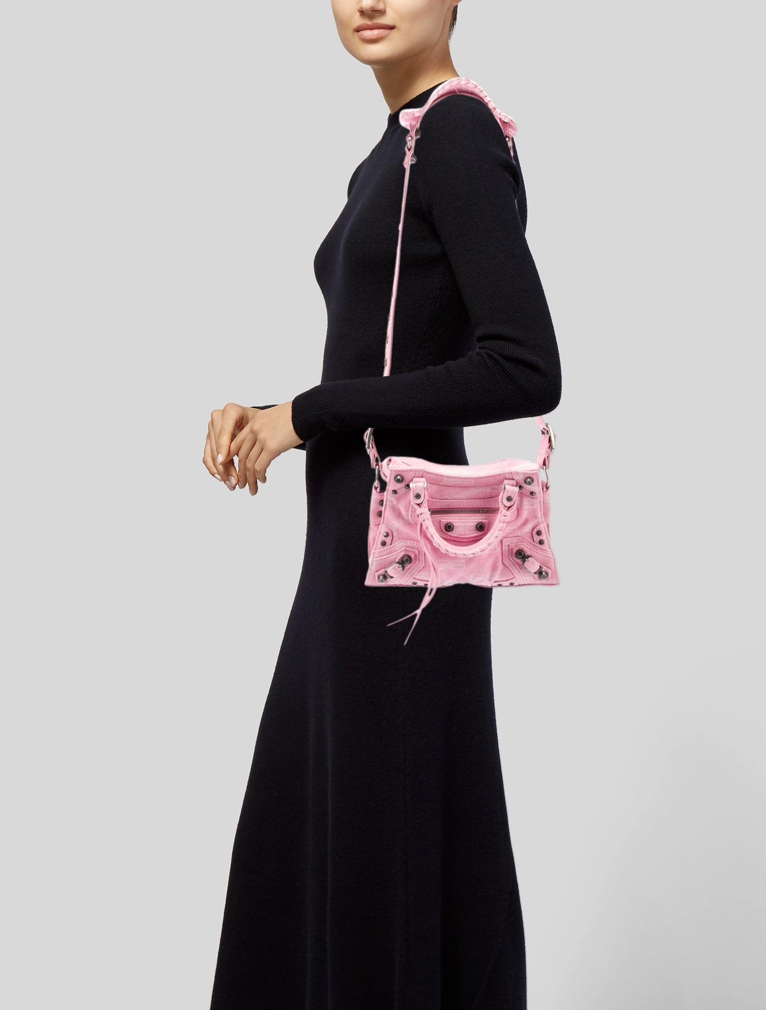 Balenciaga 2022 Neo Cagole XS - Pink Crossbody Bags, Handbags