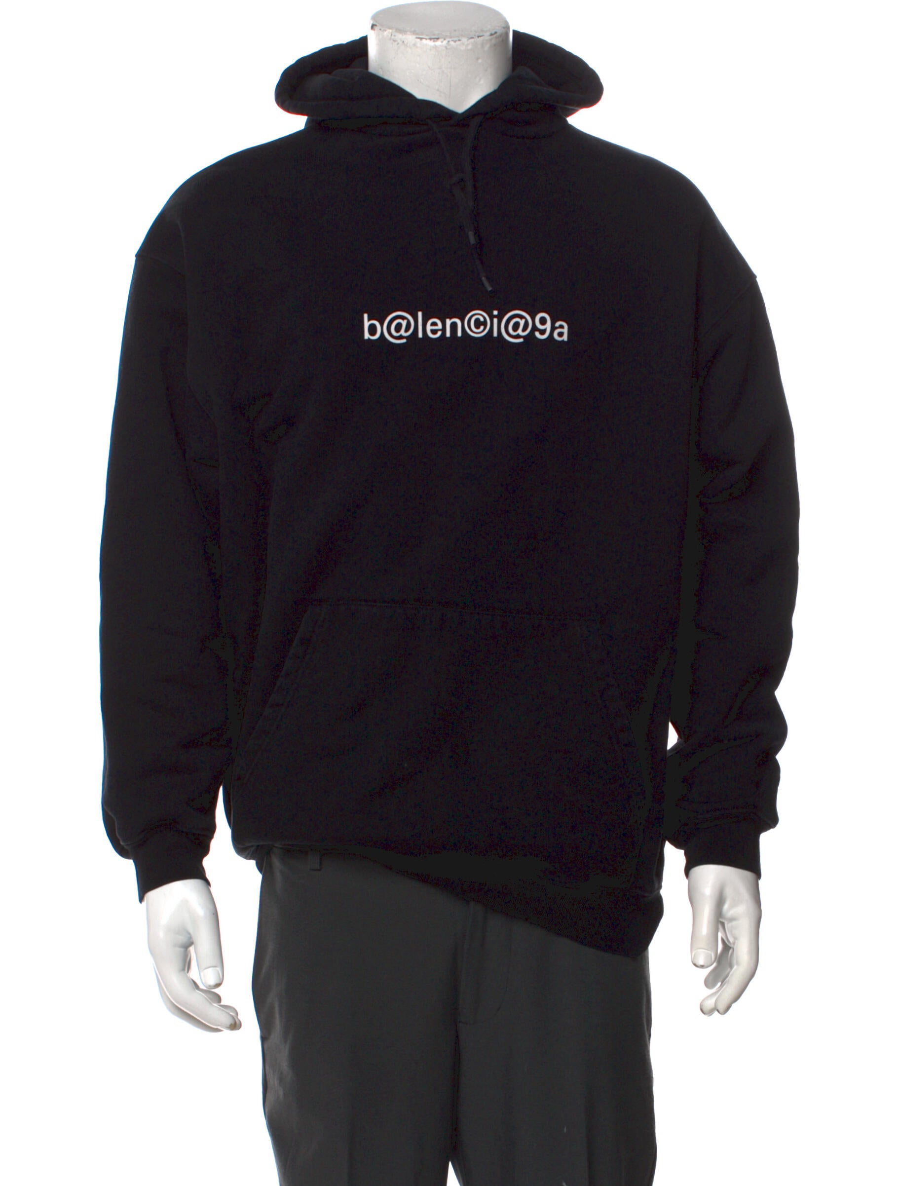 Balenciaga 2020 Graphic Print Hoodie