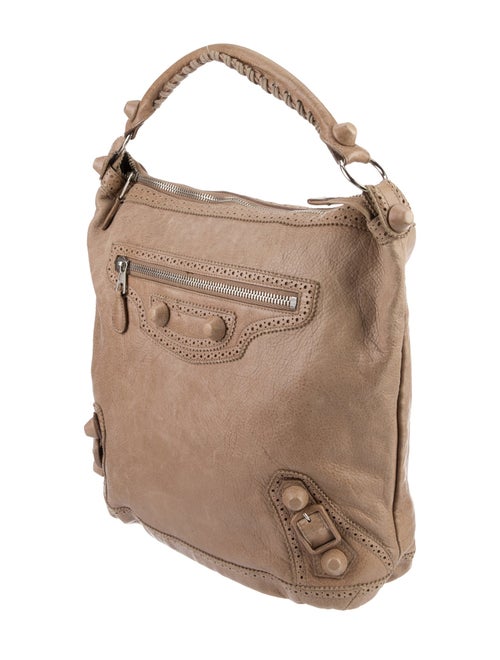 Balenciaga Motocross Giant Covered Brogues Day Hobo