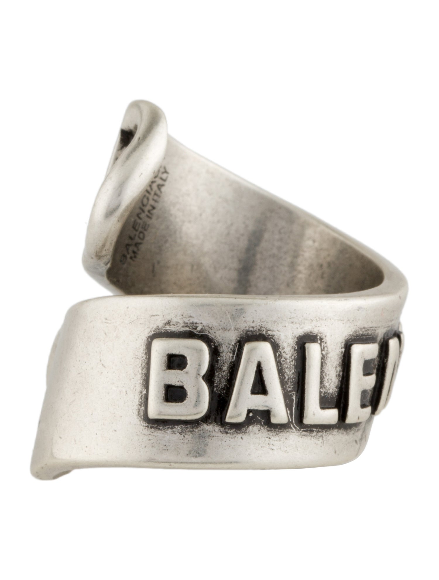Balenciaga Gourmette Bypass Ring - Band, Rings - BAL280952 | The