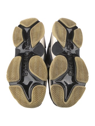 Balenciaga Printed Embroidered Accent Sneakers