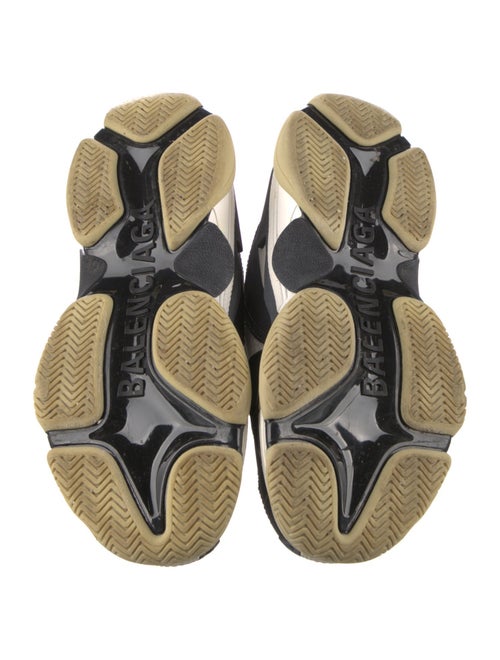 Balenciaga Printed Embroidered Accent Sneakers