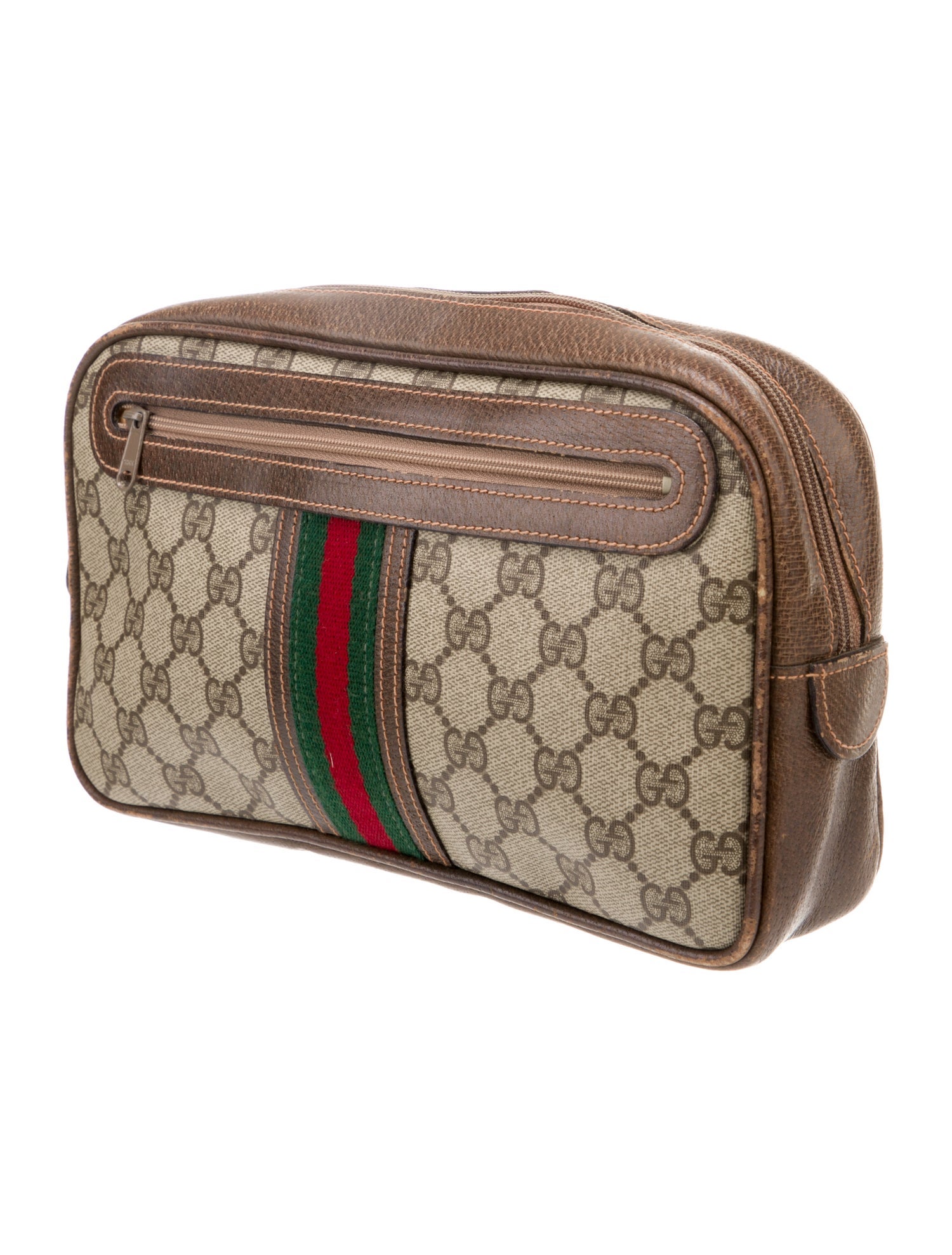 Gucci GG Supreme Cosmetic Bag