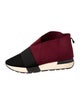Balenciaga Race Runner 'Burgundy Black' Athletic Sneakers