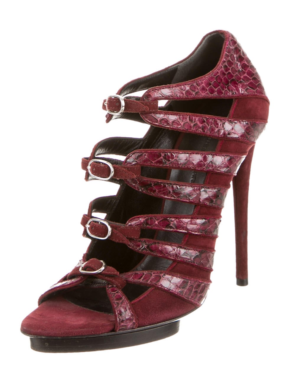 balenciaga snakeskin shoes