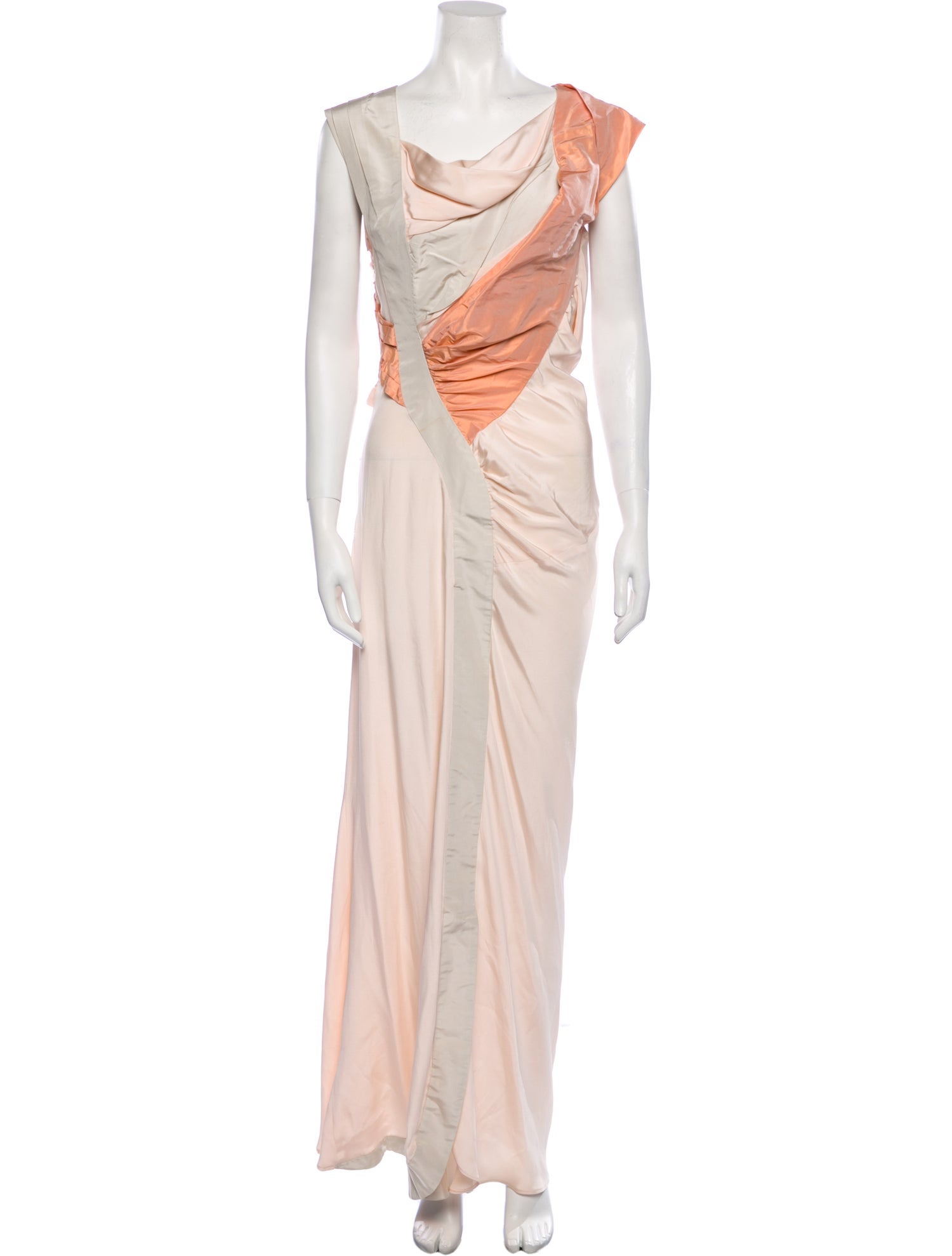 Balenciaga Silk Long Dress