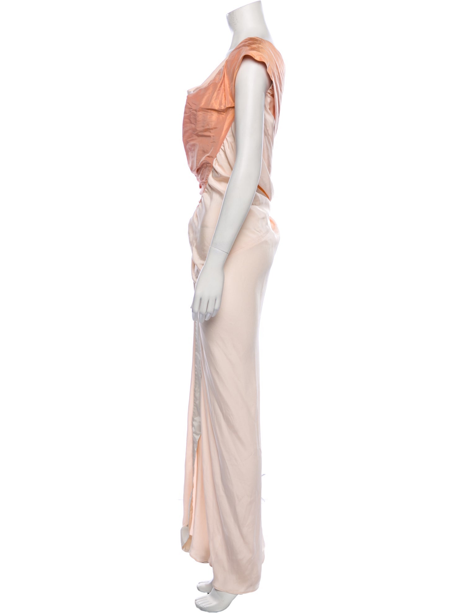 Balenciaga Silk Long Dress