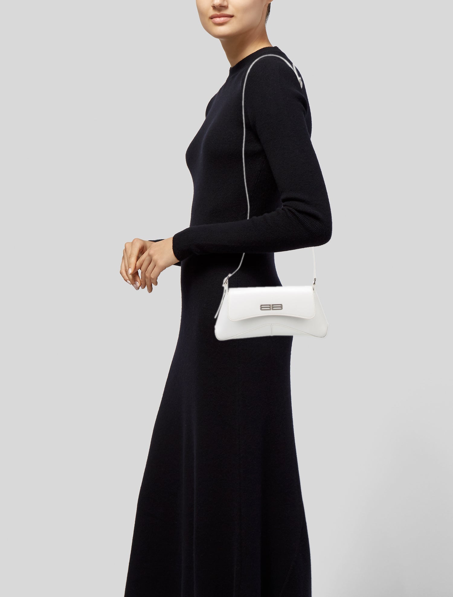 Balenciaga XX Small Flap Bag - White Crossbody Bags, Handbags