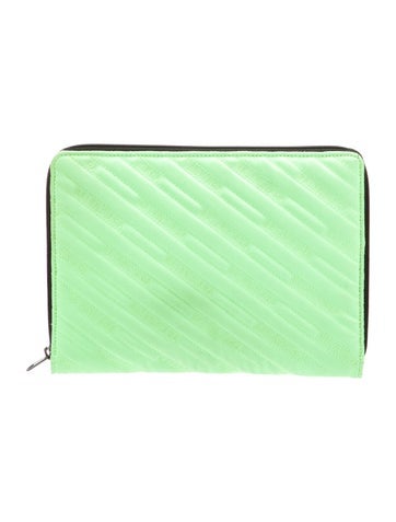 Balenciaga Clutches Nylon Logo Clutch Bag
