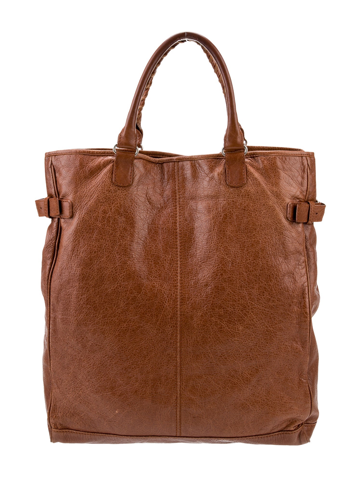 BALENCIAGA VINTAGE ブラウン トートバッグ Balenciaga Motocross Classic Hexagon Tote - Brown Totes, Handbags