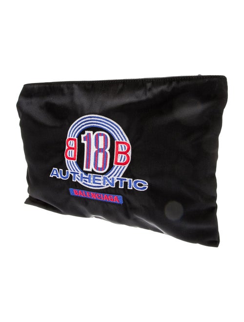 Balenciaga Logo Campaign Pouch