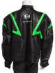 Balenciaga 2024 Unity Logo Moto Moto Jacket