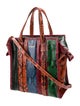 Balenciaga Python Bazar S Shopper Tote