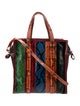 Balenciaga Python Bazar S Shopper Tote