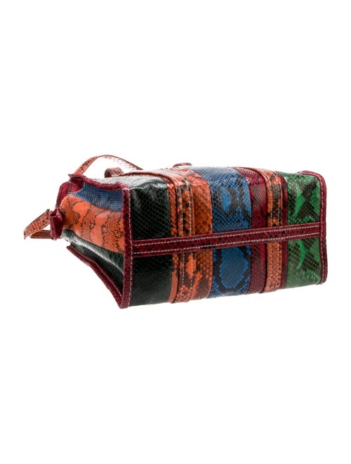 Balenciaga Python Bazar S Shopper Tote