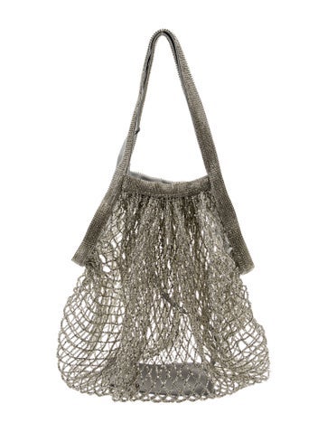 Balenciaga Hobos Crystal Shoulder Bag 2024