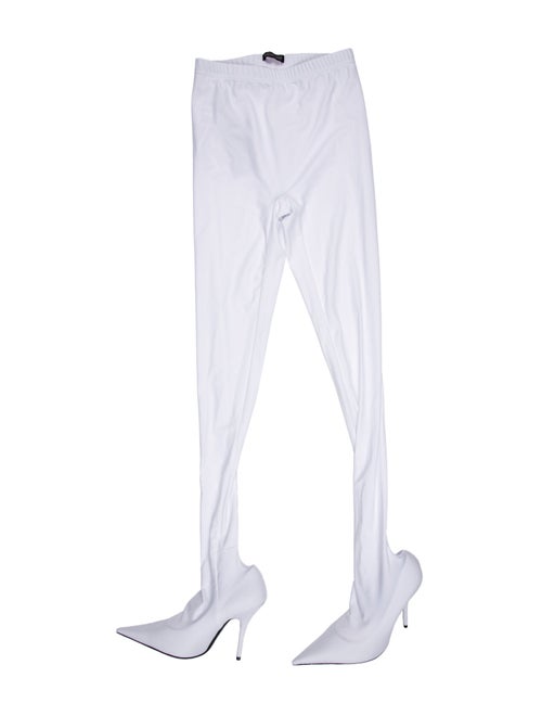 Balenciaga Nylon Striped Pumps