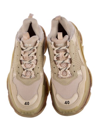 Balenciaga Triple S 'Clear Soles' Chunky Sneakers