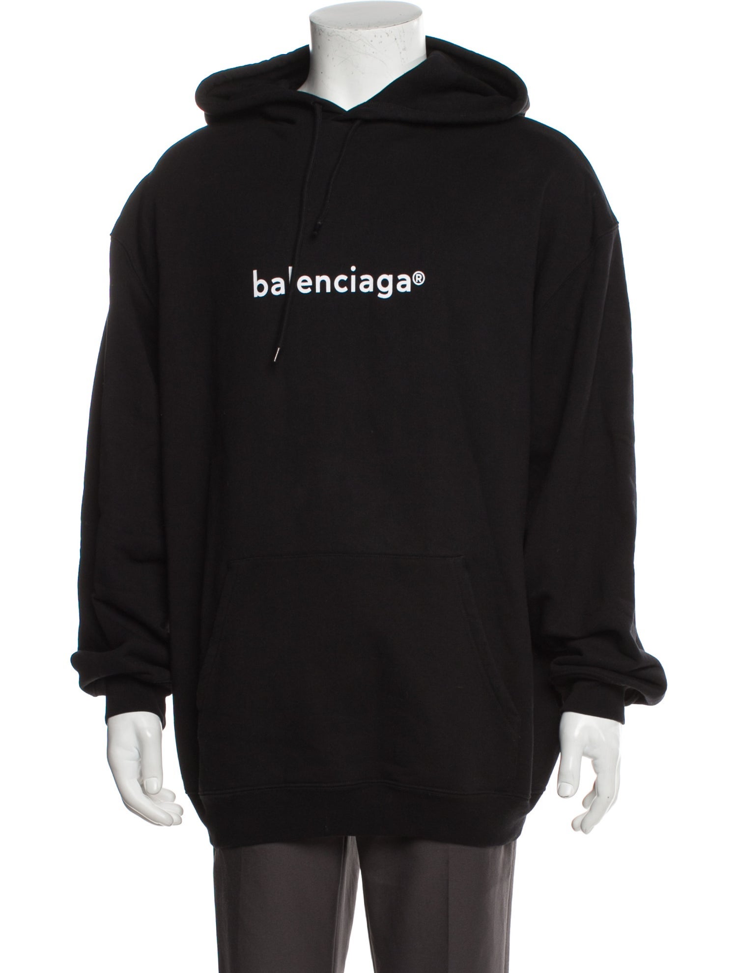 Balenciaga 2022 Graphic Print Hoodie