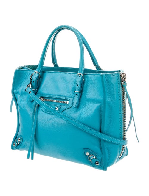 Balenciaga Leather Papier A4 Mini