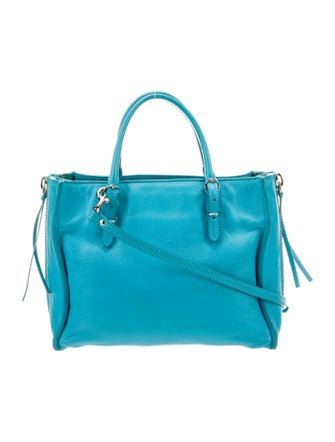 Balenciaga Leather Papier A4 Mini