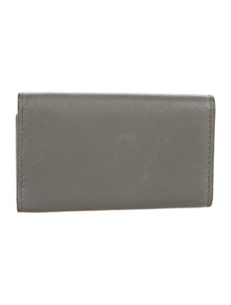 Balenciaga Papier Key Holder Leather Wallet
