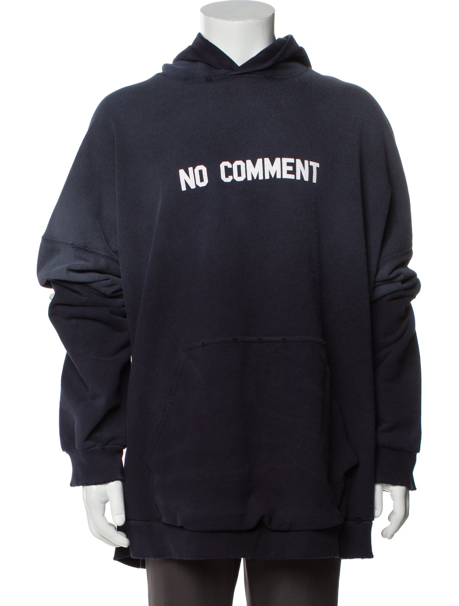 Balenciaga 2021 Graphic Print Hoodie